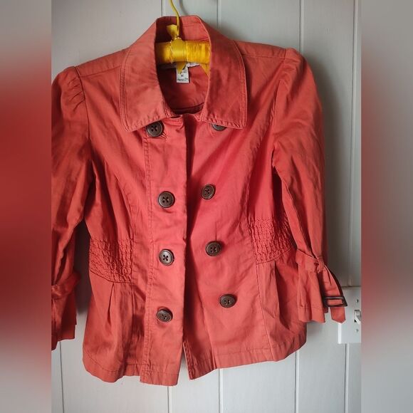 American Rag Cie Cropped Double-Breasted Jacket. Size M - Picture 1 of 7